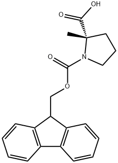 167275-47-0 (S)-1-(((9H-フルオレン-9-イル)メトキシ)カルボニル)-2-メチルピロリジン-2-カルボン酸