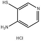 4-氨基吡啶-3-硫醇盐酸盐 结构式