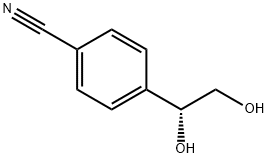 4-(1,2-dihydroxyethyl)benzonitrile 结构式