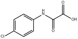 (4-CHLOROPHENYL)AMINO](OXO)ACETIC ACID Structure