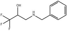 3-Benzylamino-1,1,1-trifluoro-propan-2-ol Structure
