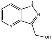 (1H-Pyrazolo[4,3-b]pyridin-3-yl)methanol 结构式