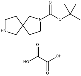 tert-Butyl 2,7-diazaspiro[4.4]nonane-2-carboxylate oxalate(2:1), 1788054-69-2, 结构式