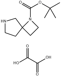 tert-Butyl 1,6-diazaspiro[3.4]octane-1-carboxylate oxalate(2:1) Structure