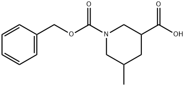 1-((Benzyloxy)Carbonyl)-5-Methylpiperidine-3-Carboxylic Acid(WX611717) Structure