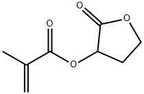 2-Oxotetrahydrofuran-3-yl methacrylate Struktur