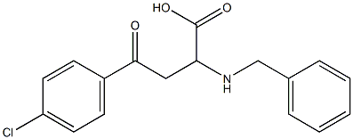 2-(benzylamino)-4-(4-chlorophenyl)-4-oxobutanoic acid