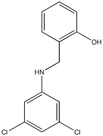 2-{[(3,5-dichlorophenyl)amino]methyl}phenol Structure