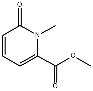 Methyl 1-Methyl-6-oxo-1.6-dihydropyridine-2-carboxylate Struktur