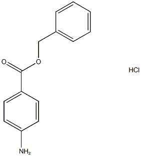 苯甲基 4-氨基苯酸盐盐酸,208588-34-5,结构式