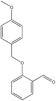 2-[(4-methoxyphenyl)methoxy]benzaldehyde Struktur