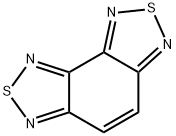 ベンゾ[1,2-C:3,4-C']ビス([1,2,5]チアジアゾール) 化学構造式