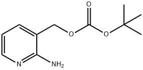 (2-Aminopyridin-3-yl)methyl tert-butyl carbonate,2153472-89-8,结构式