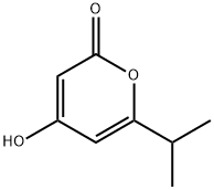 2H-Pyran-2-one,4-hydroxy-6-(1-methylethyl)-(9CI) Structure