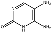 2(1H)-Pyrimidinone, 4,5-diamino- (6CI,8CI,9CI) Struktur