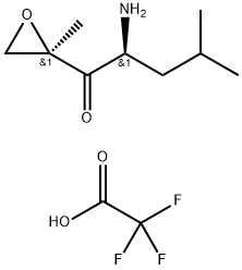 1-Pentanone, 2-aMino-4-Methyl-1-[(2R)-2-Methyloxiranyl]-, (2S)-, trifluoroacetate (9CI) Structure