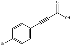 3-(4-ブロモフェニル)プロピオル酸 化学構造式