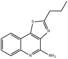 2-Propylthiazolo[4,5-c]quinolin-4-aMine Structure