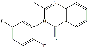  3-(2,5-difluorophenyl)-2-methyl-3,4-dihydroquinazolin-4-one