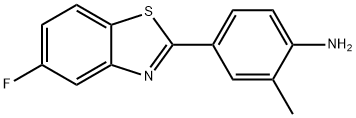 4-(5-氟-1,3-苯并噻唑-2-基)-2-甲基苯胺, 260443-89-8, 结构式