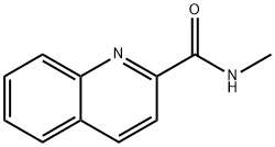 N-methylquinoline-2-carboxamide Struktur
