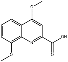 4,8-dimethoxyquinoline-2-carboxylic acid Structure