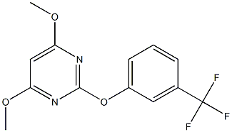 4,6-dimethoxy-2-[3-(trifluoromethyl)phenoxy]pyrimidine