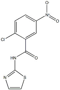  2-chloro-5-nitro-N-(1,3-thiazol-2-yl)benzamide