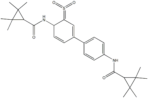 329059-55-4 N,N'-(磺酰基双(4,1-亚苯基))双(2,2,3,3-四甲基环丙烷-1-甲酰胺)
