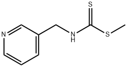 (吡啶-3-基甲基)氨基甲硫酸甲酯, 329695-20-7, 结构式