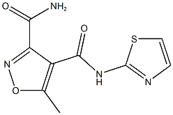 3,4-Isoxazoledicarboxamide,5-methyl-N4-2-thiazolyl-(9CI)|