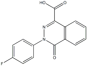 3-(4-fluorophenyl)-4-oxo-3,4-dihydrophthalazine-1-carboxylic acid|