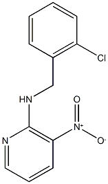 N-[(2-chlorophenyl)methyl]-3-nitropyridin-2-amine Struktur