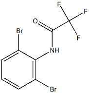 N-(2,6-dibromophenyl)-2,2,2-trifluoroacetamide,,结构式