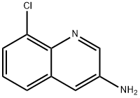 8-氯喹啉-3-胺,347146-21-8,结构式