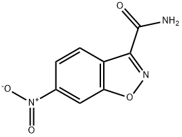 6-nitro-1,2-benzoxazole-3-carboxamide 结构式