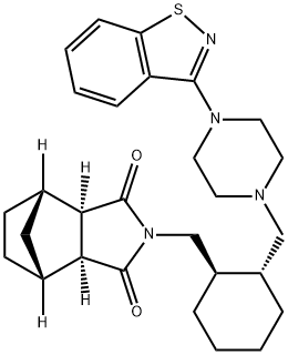 鲁拉西酮,367514-87-2,结构式