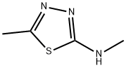 N,5-Dimethyl-1,3,4-thiadiazol-2-amine Structure