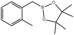 2-メチルベンジルボロン酸ピナコールエステル 化学構造式