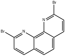 2，9-dibromo-1,10-phenanthroline Struktur