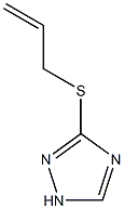 1H-1,2,4-Triazole,3-(2-propenylthio)-(9CI) Struktur