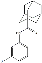 N-(3-bromophenyl)adamantane-1-carboxamide,400006-85-1,结构式