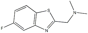 2-Benzothiazolemethanamine,5-fluoro-N,N-dimethyl-(9CI)|