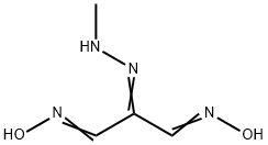 (Z)-N-[(2E,3E)-3-(hydroxyimino)-2-(2-methylhydrazin-1-ylidene)propylidene]hydroxylamine Structure