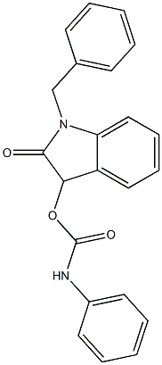  1-benzyl-2-oxo-2,3-dihydro-1H-indol-3-yl N-phenylcarbamate