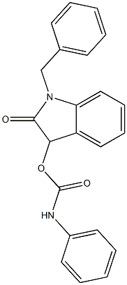 1-benzyl-2-oxo-2,3-dihydro-1H-indol-3-yl N-phenylcarbamate