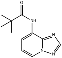 400080-39-9 2,2-dimethyl-N-[1,2,4]triazolo[1,5-a]pyridin-8-ylpropanamide