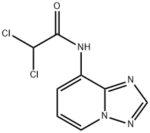 2,2-dichloro-N-[1,2,4]triazolo[1,5-a]pyridin-8-ylacetamide,400081-75-6,结构式