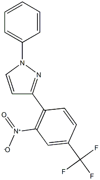  3-[2-nitro-4-(trifluoromethyl)phenyl]-1-phenyl-1H-pyrazole