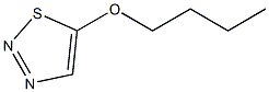 5-butoxy-1,2,3-thiadiazole Structure